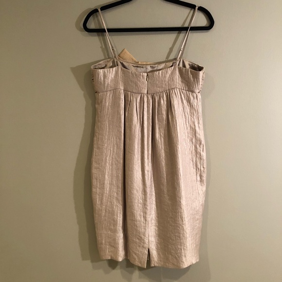 BCBG // Shimmering Gold Dress - Picture 3 of 3